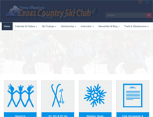 Tablet Screenshot of nmccskiclub.org